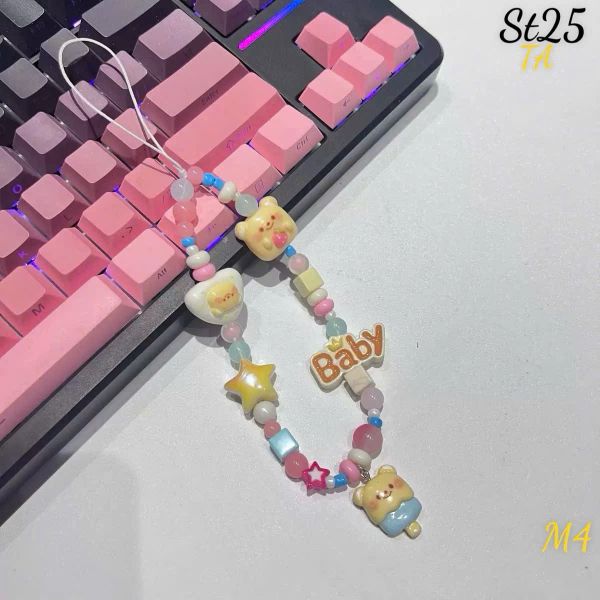 Dây đeo điện thoại gấu baby ST25