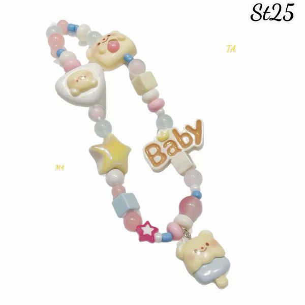 Dây đeo điện thoại gấu baby ST25