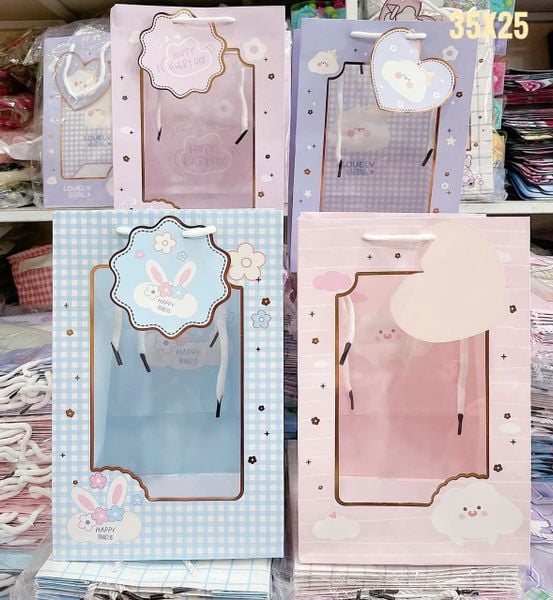 Túi quà dọc trong tag size lớn 35x25x15cm
