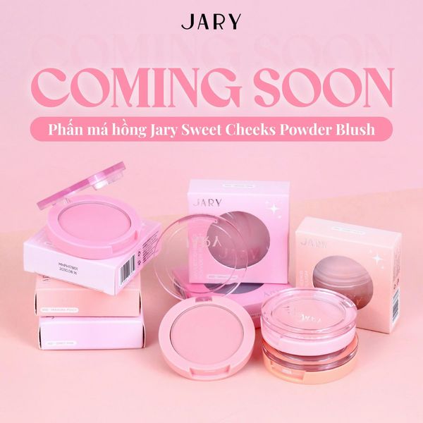 PHẤN MÁ JARY SWEET CHEEKS POWDER BLUSH