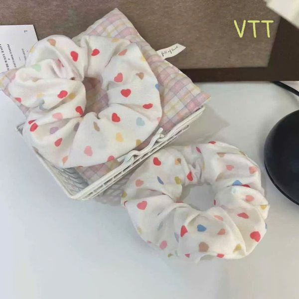 Scrunchies tim màu sắc