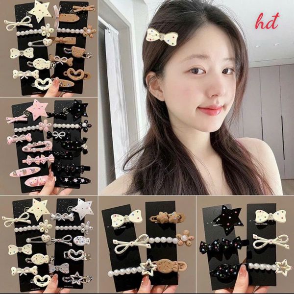 Vỉ 8 kẹp chấm bi vỉ đen