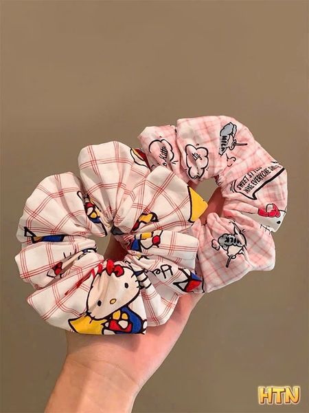 Scrunchies vải kitty