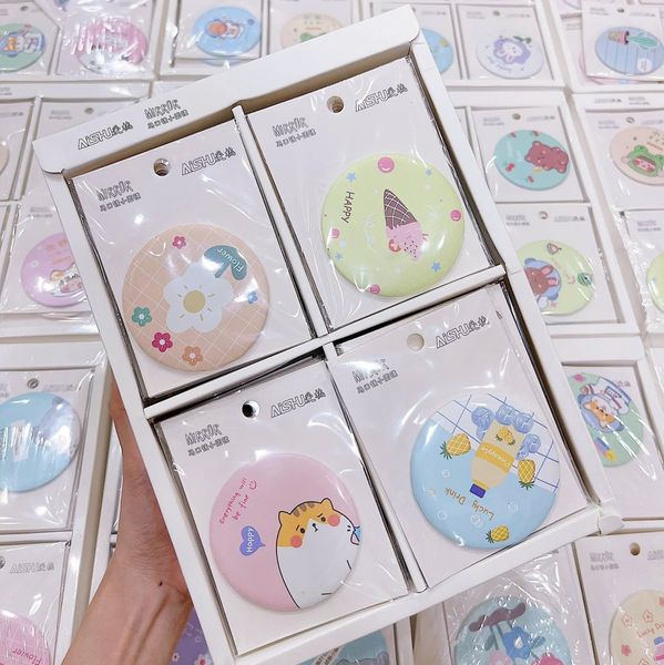 Gương mini có vỉ