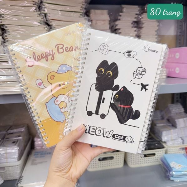 Sổ lò xo A5 - 80 Trang