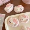 1 chiếc Kẹp kitty nơ hồng nhạt T1