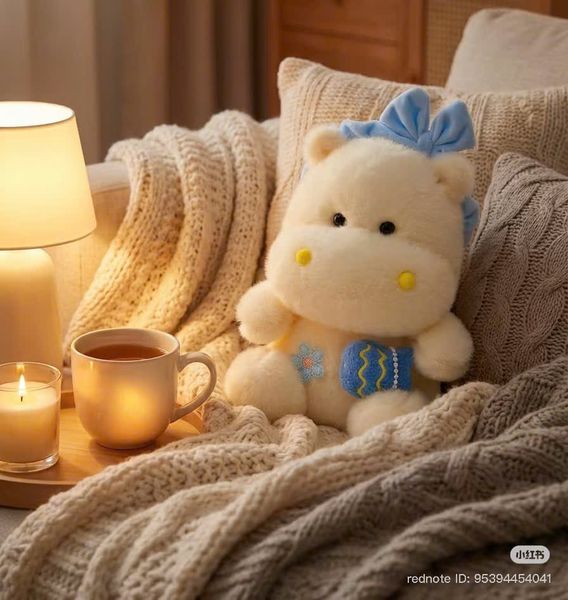 Hà mã phối phụ kiện 25cm