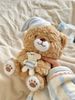 Teddy gấu ôm thỏ đội mũ - 40cm