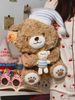 Teddy gấu ôm thỏ đội mũ - 40cm
