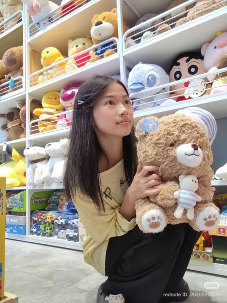 Teddy gấu ôm thỏ đội mũ - 40cm