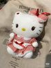 Hello Kitty váy kẻ nơ đỏ 45cm