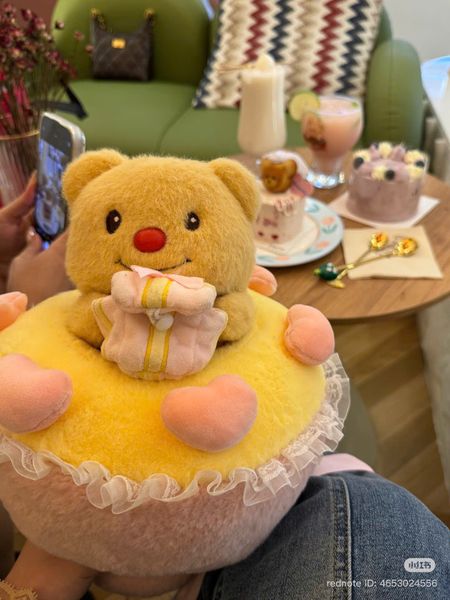 Bó hoa gấu quà tặng 35cm