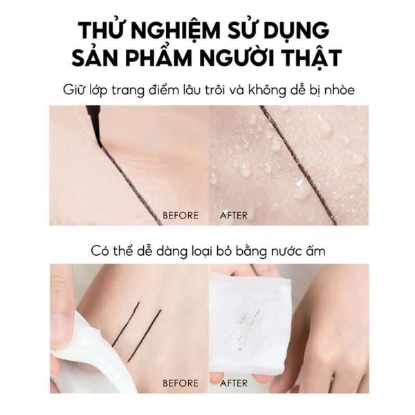 CARSLAN Bút Kẻ Mắt Siêu Mảnh - Lâu Trôi Slender Smooth Liquid Eyeliner