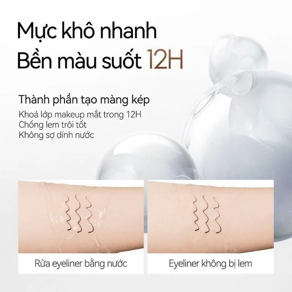 CARSLAN Bút Kẻ Mắt Siêu Mảnh - Lâu Trôi Slender Smooth Liquid Eyeliner