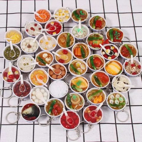 Móc khóa đồ ăn