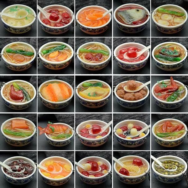 Móc khóa đồ ăn
