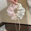 Scrunchies hoa hồng nhí 2 lớp mm76