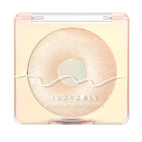 JUDYDOLL Phấn Bắt Sáng Màu Sắp Lấp Lánh Quyến Rũ Highlighting Powder - 01 Kem sáng
