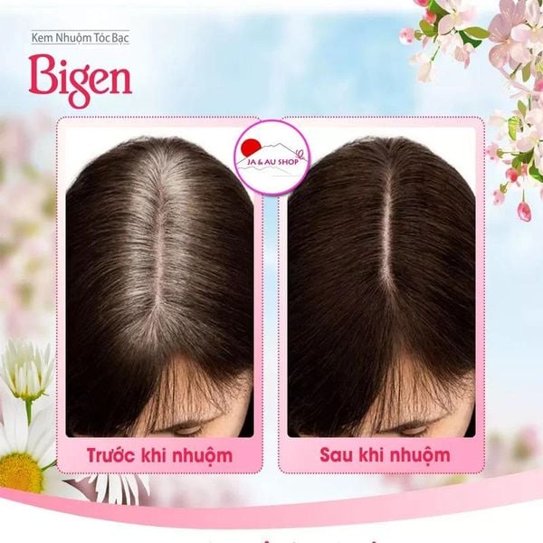 Thuốc Nhuộm Tóc Bigen Speedy Color Cream Phủ Bạc Dạng Kem Hộp 80g