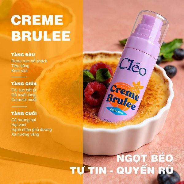 Cleo xịt thơm cơ thể