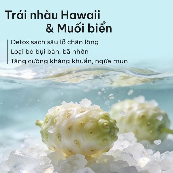 Sữa Tắm Thơm Mát Lạnh - Muối Biển & Trái Nhàu Hawaii NATUFRES Hawaiian Breeze