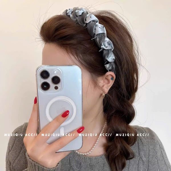 Xược chấm bi lụa ren phối