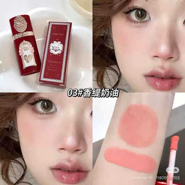 Má Hồng Kem Flower Knows Strawberry Cupid Collection Liquid Blush 7G