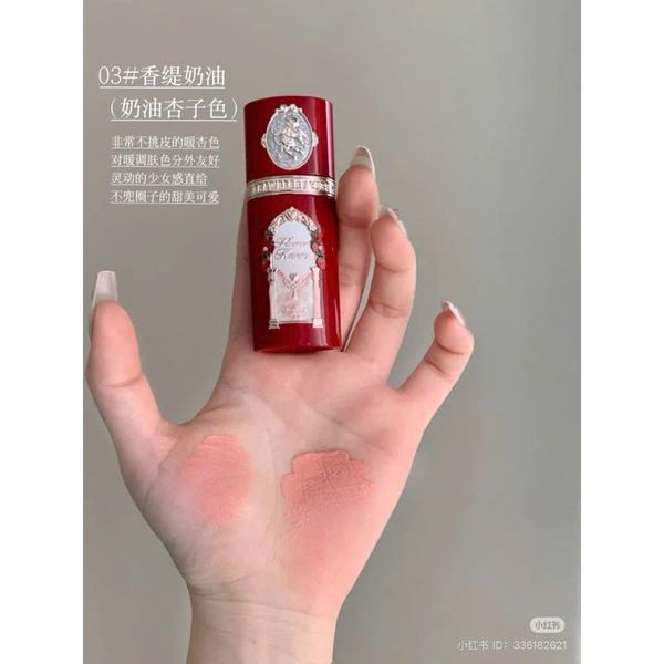 Má Hồng Kem Flower Knows Strawberry Cupid Collection Liquid Blush 7G