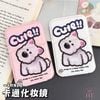 Gương da gấp gọn cún cute