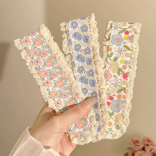 Dán mái hoa tiểu thư ( bản to)