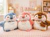 Chim cánh cụt nâu đeo túi chéo, đeo yếm - 60cm