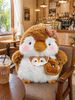 Chim cánh cụt nâu đeo túi chéo, đeo yếm - 60cm