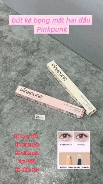 BÚT KẺ BỌNG MẮT PINK PUNK Tone 02 :Màu Hồng