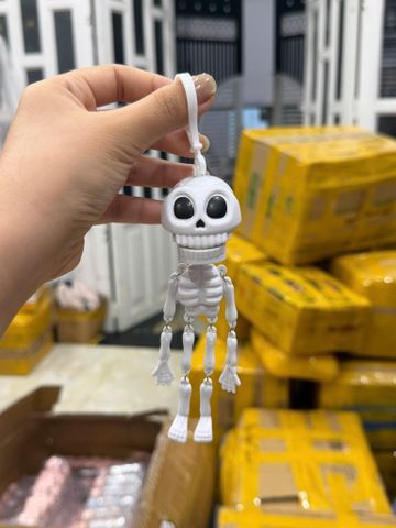 Móc khóa bộ xương trắng