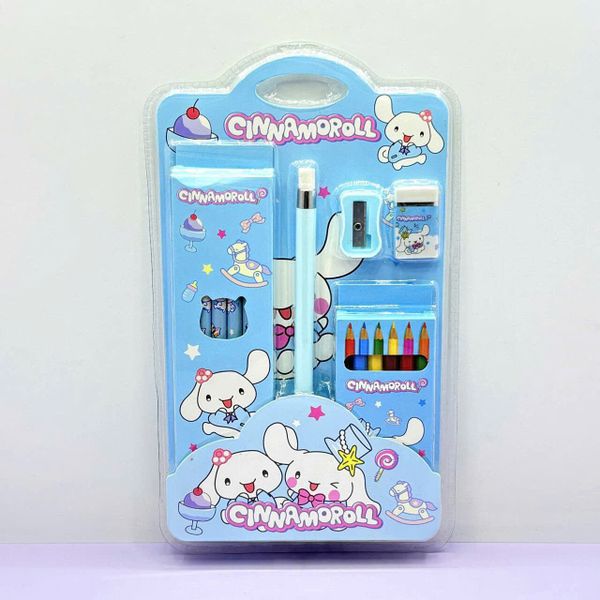 Set bút chì + bút màu 5 món