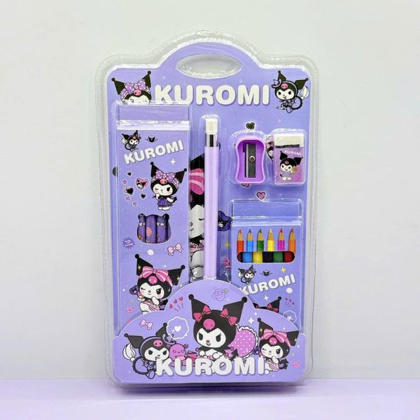 Set bút chì + bút màu 5 món