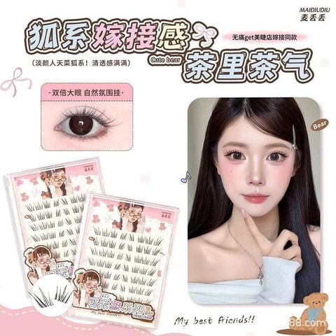 MaiDew Mi Giả Sẵn Keo 8 Hàng Anime- MAID01
