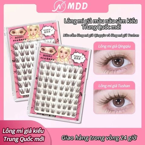 MaiDew Mi Giả Sẵn Keo 8 Hàng Mi Cáo Nhạt - MAID02