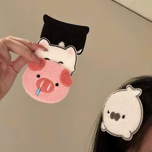 Dán tóc lợn gấu thú
