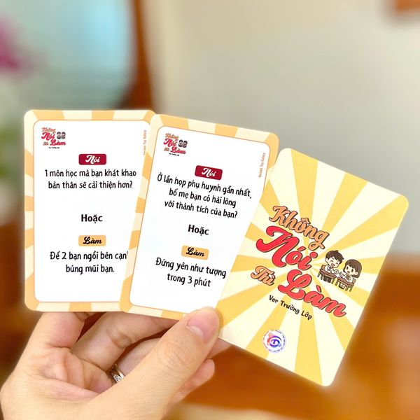 Bài không nói thì làm VER trường lớp --50 lá