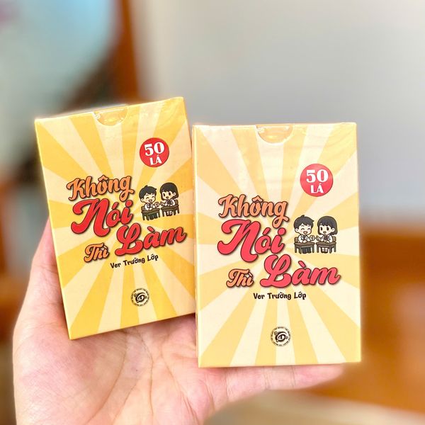 Bài không nói thì làm VER trường lớp --50 lá