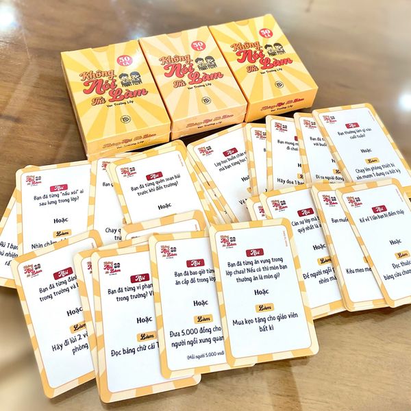 Bài không nói thì làm VER trường lớp --50 lá