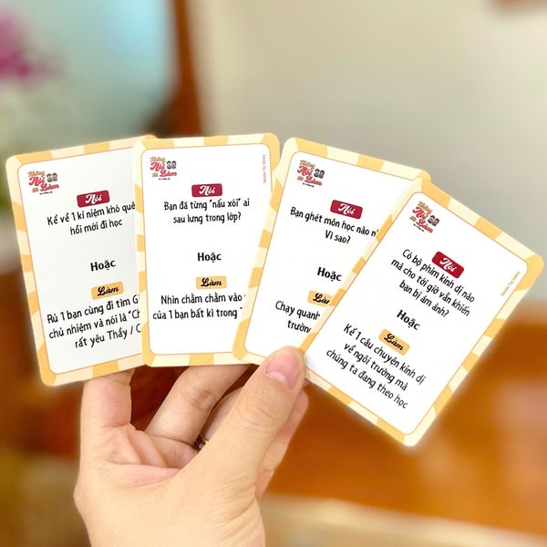 Bài không nói thì làm VER trường lớp --50 lá