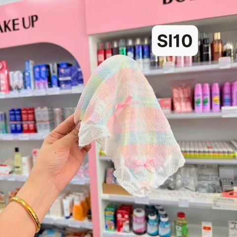 Bờm vải kẻ tiểu thư