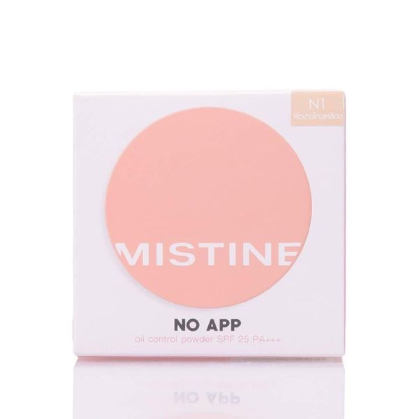 Phấn Phủ Kiềm Dầu Mistine No App Oil Control Powder SPF25 PA+++