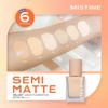 Kem nền che khuyết điểm, kiềm dầu dạng lỏng chính hãng Thái Lan Mistine Semi Matte Velvet Liquid Foundation 35g