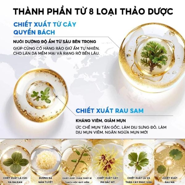 Mặt nạ B3 Hunfsow trị da dầu dễ lên mụn, cấp ẩm chuyên sâu, giảm mụn làm dịu da, se khít lỗ chân lông