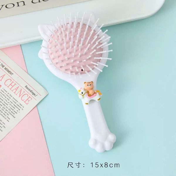 Lược gỡ rối tai mèo đính charm