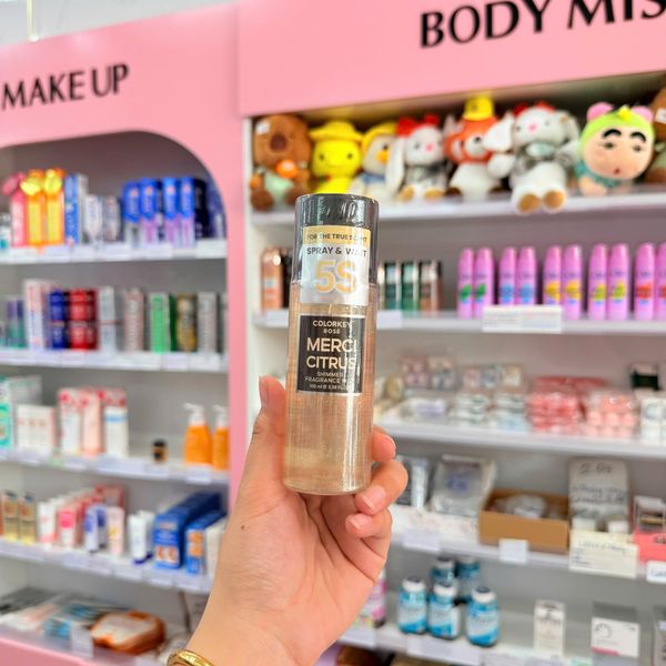 Xịt Thơm Colorkey Rosé Shimmer Fragrance Mist 100ml