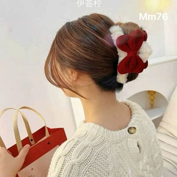 Cào nơ Nhung MIX 2 màu